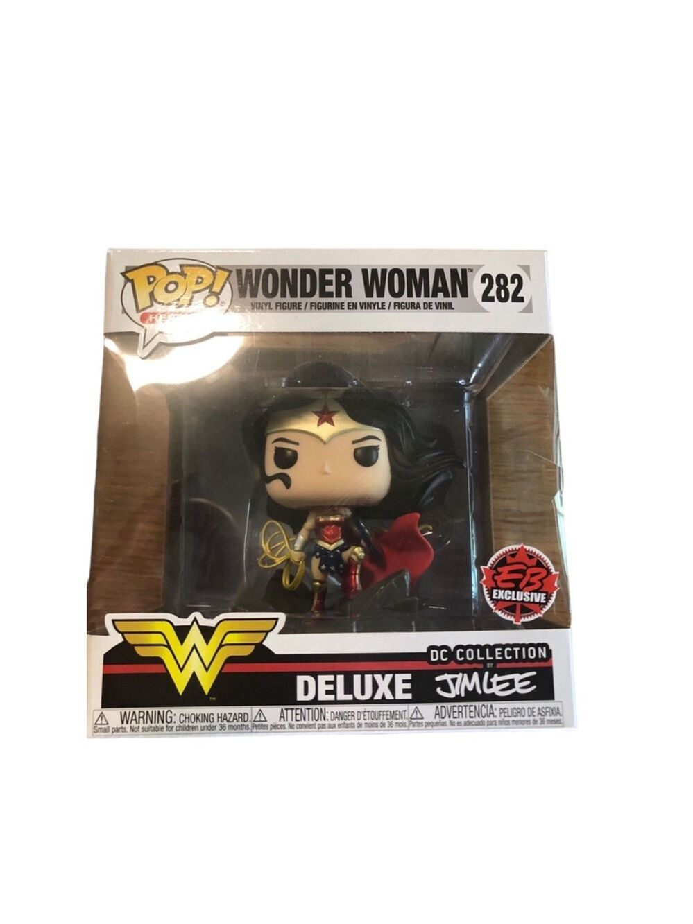 Funko Pop Dc Comics Wonder Woman Jim Lee Deluxe 282 Exclusive Vinyl Figure